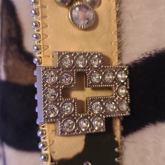 Rhinestone western belt - Picture 10 of 12